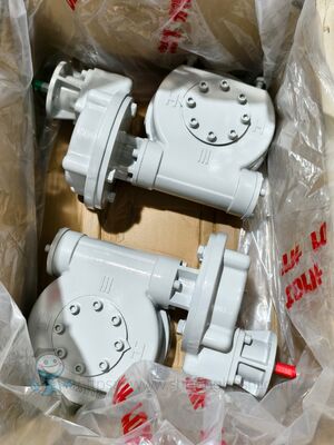 Pabrik OEM Electric Plug Ball Butterfly Valve Rotork IQT Quarter-turn Electric Actuator IW5 Bagian-turn Gearboxes
