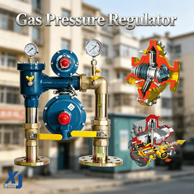 Chunhui Mengontrol Kontrol Tekanan Gas Alam Regulator Tekanan Gas Distribusi Gas Industri