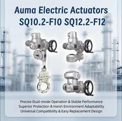 Oem Performance Tinggi Industri Auma Globe Valve Aktuator Listrik Sq10.2-f10 Sq12.2-f12