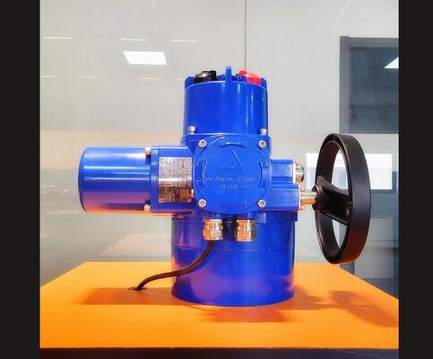 Peckwomy PWMON Series Ledakan-buktinya OEM Bola Elektrik Aktuator Tampilan Media Gas Rotork yang dapat diganti IQ3 IQ20 Aktuator