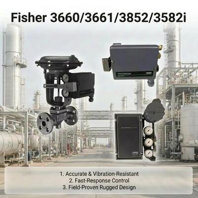 Stok Asli F-isher 3660/3661/3852/3582i Ball Gas OEM Electro-pneumatic Valve Positioner