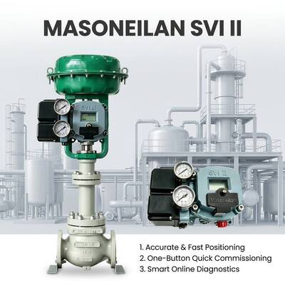 Masoneilan SV II AP Pengatur Posisi Katup Digital Kinerja Tingkat Lanjut SVI2-21123111
