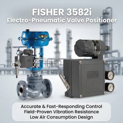 F-isher 3582i Pneumatic Valve Positioner Harga kompetitif Pengiriman cepat