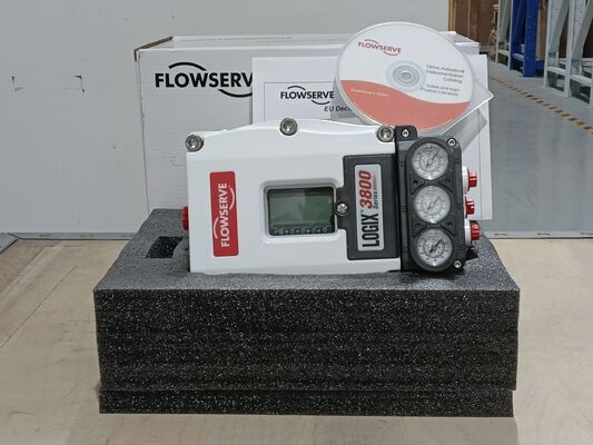 High Precision Flowserve Logix 3800 3800E Digital Valve Positioner Bagian-bagian Valve Kontrol yang dapat diandalkan