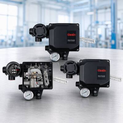 TISSIN TS600L Pneumatic Valve Positioner 4 20mA IP66 Minyak Gas Tenaga Kimia Air Aktuator Industri