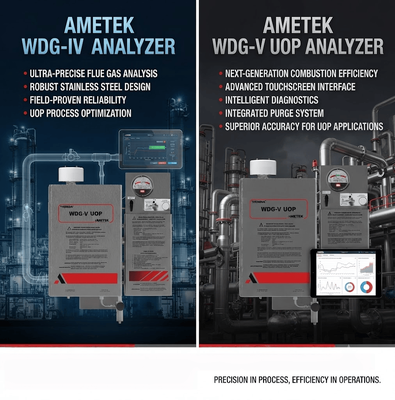 Ametek WDG-IV UOP Analyzer Zirconia Oxygen Measurement Process Gas Analyzer Analyzer Proses Industri
