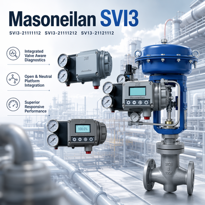 Baru Masoneilan SVI3 Digital Valve Positioner SVI3-21111112 SV13-21111212 SV13-21121112 Stock Suppliery Harga pengiriman