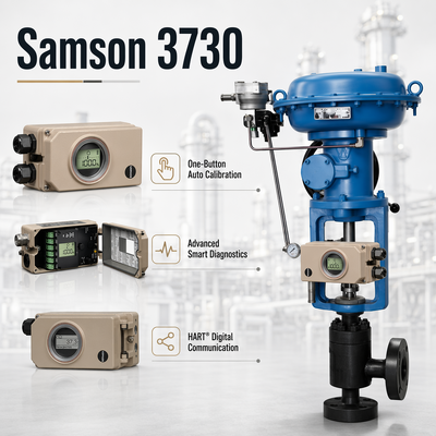 Samsung baru 3730 Smart Valve Positioner HART Digital Pneumatic Actuator Controller