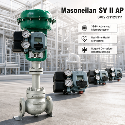 Masoneilan SVI2-21123111 SVI2 AP Smart Digital Valve Positioner Dengan Diagnosis Valve Lengkap