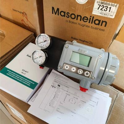 Pengontrol Katup Cerdas Masoneilan SVI3-21121212 SVI3-21121112 Aktuator Pneumatik Aksi Tunggal HART