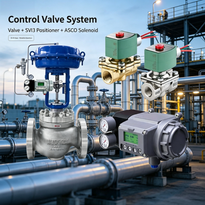 Masoneilan SVI3 Digital Valve Positioner HART Advanced Diagnostics SmartRecovery Kontrol Akurasi Tinggi