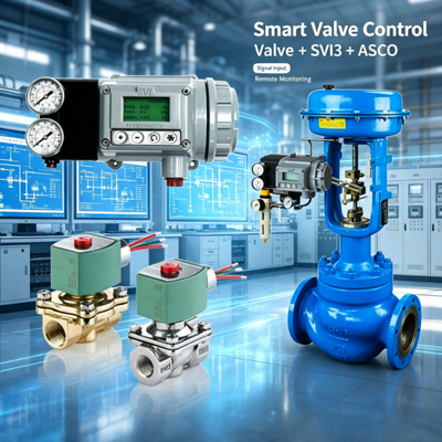 Masoneilan SVI3 Digital Valve Positioner HART Advanced Diagnostics SmartRecovery Kontrol Akurasi Tinggi