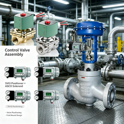 Masoneilan SVI3 Digital Valve Positioner HART Advanced Diagnostics SmartRecovery Kontrol Akurasi Tinggi