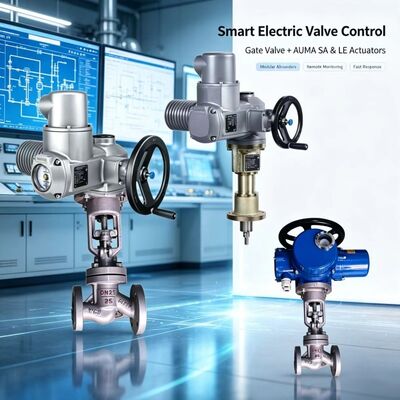 AUMA SA dan LE Linier Thrust Unit Multi-Turn Actuator untuk Klep Industri Berkinerja Tinggi