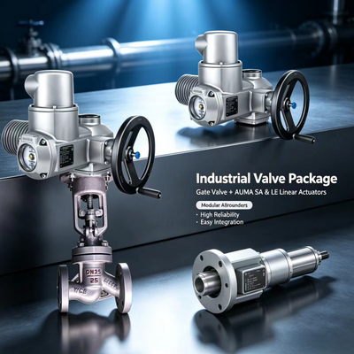 AUMA SA dan LE Linier Thrust Unit Multi-Turn Actuator untuk Klep Industri Berkinerja Tinggi
