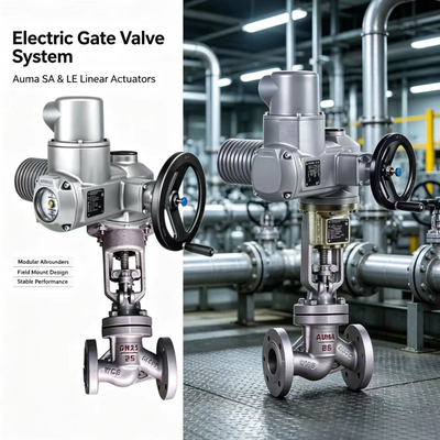 AUMA SA dan LE Linier Thrust Unit Multi-Turn Actuator untuk Klep Industri Berkinerja Tinggi