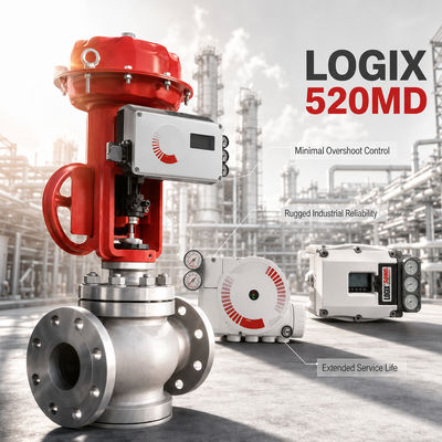 Flowserve Logix 520MD Plus Electro Pneumatic Positioner 4 20mA HART Ledakan