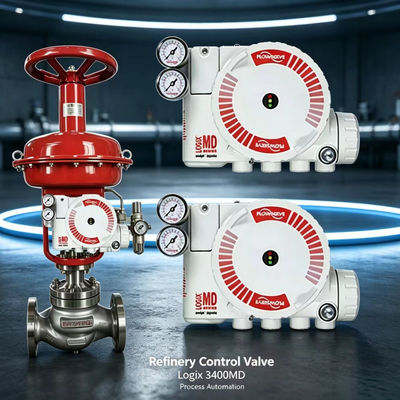 Flowserve baru Logix 3400MD Digital Positioner FOUNDATION Fieldbus Valve Control Linear Rotary