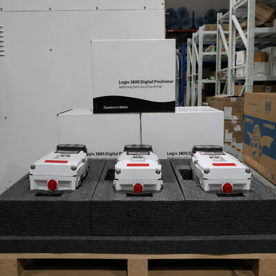 Logix 1500 Smart Digital Valve Positioner HART Komunikasi 4 20mA IP67 Kontrol Aliran