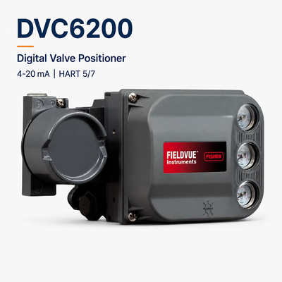 DVC6200 Digital Valve Positioner Pengontrol Katup Cerdas HART 4–20 mA