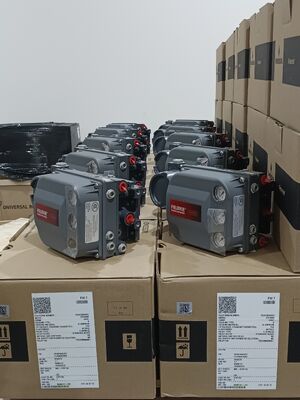 DVC6200 Pneumatic Valve Positioner ATEX IECEx Bersertifikat -40 85°C Pengaturan Aliran Regulasi Tekanan
