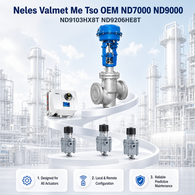 Neles Valmet Me Tso OEM ND7000 ND9000 ND9103HX8T ND9206HE8T Pengontrol Katup Digital IP66 SIL 2