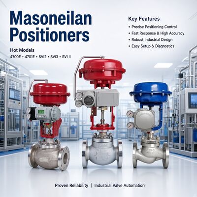 Distributor Masoneilan Asli Masoneilan 4700E SVI1000 SVI2 SVI3 Valve Positioner