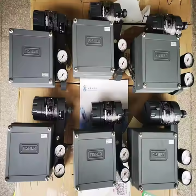 Positioner Elektro-Pneumatik Fisher 3582i dengan Input 4-20 mA DC untuk Katup Kontrol Modulasi Aktuasi Diafragma