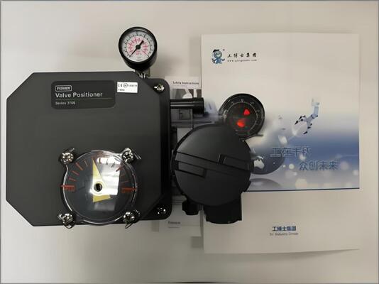 Integral Bypass Force-Balance Pneumatic Valve Positioner with Field-Reversible Action