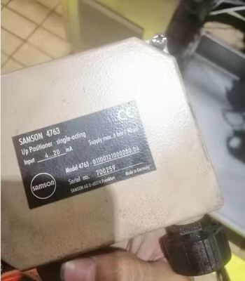 Paket Pemosisian Katup Presisi Industri Canggih Samson 4763 untuk Kontrol Cerdas