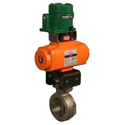 Fisher FIELDVUE 4400 Digital Position Transmitter Transmitter 4-20 mA Umpan Balik dengan Katup