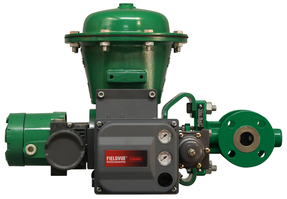 Fisher FIELDVUE 4400 Digital Position Transmitter Transmitter 4-20 mA Umpan Balik dengan Katup