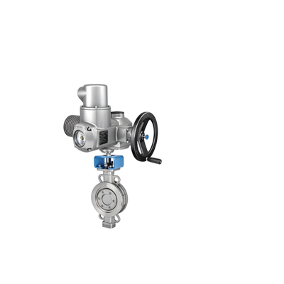 IP66 Multi-Turn Electric Actuator dengan konstruksi stainless steel dan paduan aluminium dan torsi dan switch batas yang dapat disesuaikan untuk kontrol katup cerdas