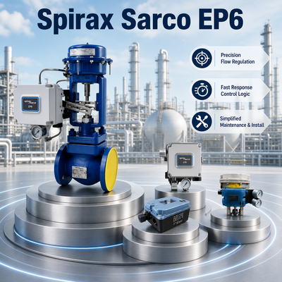 Spirax Sarco EP6 Positioner NAMUR Compatible Replacement Part for Industrial Control Valve