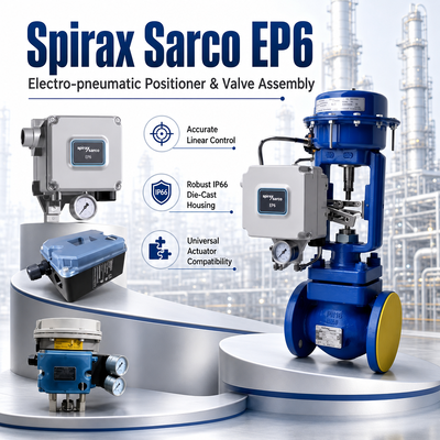 Spirax Sarco EP6 Industrial Positioner Replacement Part for Pneumatic Control Valve