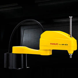 4 Aixs Fanuc Robot Arm Assembly 6kg Payload 650mm Jangkauan Mini Ukuran SR - 6iA