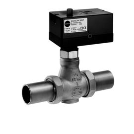 Samson Single-seated Type 3222 steel Globe Valve Flange yang menghubungkan dimensi untuk PN 6 hingga 40
