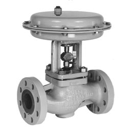 Electric Pneumatic Control Valve Presisi Dengan Fisher 3582i Digital Positioner