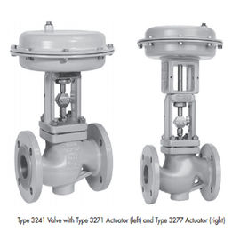 Electric Pneumatic Control Valve Presisi Dengan Fisher 3582i Digital Positioner