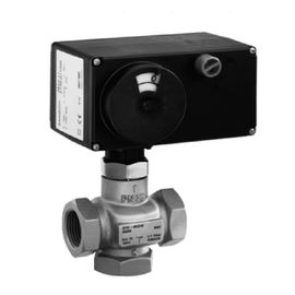 PN 25 Tekanan Katup Kontrol Listrik Globe Control Valve Versi DIN Kekuatan Tinggi