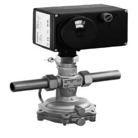 Alloy / Steel Electric Actuator DIN Flow Regulator Kontrol Aliran PN 16 - PN 25 Peringkat Tekanan