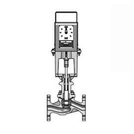 Baja Karbon / Stainless Steel Katup Kontrol Listrik Kelenjar Sekrup 12.5NM Output Torsi
