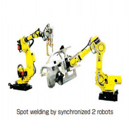 Floor Mounting Fanuc Cat Robots / Mesin Pengecatan Robot Massal 1170kg