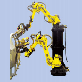 6 Axis Fanuc Robot Lengan Lantai / Posisi Pemasangan Terbalik ± Pengulangan 0,03mm