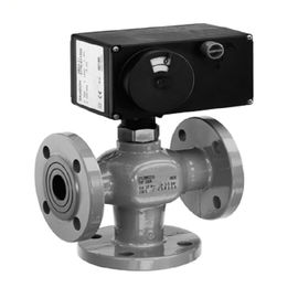 PN 16 Pressure Electric Control Valve DN 15 - DN 300 Ukuran Electric Flow Valve