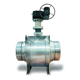 PN 16 Kelas 150 Trunnion Mounted Ball Valve VW1 Control Valve Dengan Positioner
