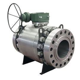 VB2 VB3 Trunnion Ball Valve Kekuatan Tinggi Bahan Soft / Metal Seating