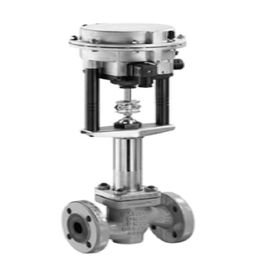 Katup Kontrol Pneumatik Kontrol Industri Otomatis PN 16 - PN 25 Tekanan