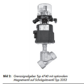 Pneumatic Alloy / Steel Globe Valve Tanpa Lapisan DN 15 - DN 50 Ukuran Valve