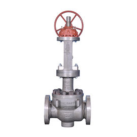 NPS 1 - 24 Ukuran Katup Kontrol Pneumatik / Rising Stem Ball Valve Bahan Logam